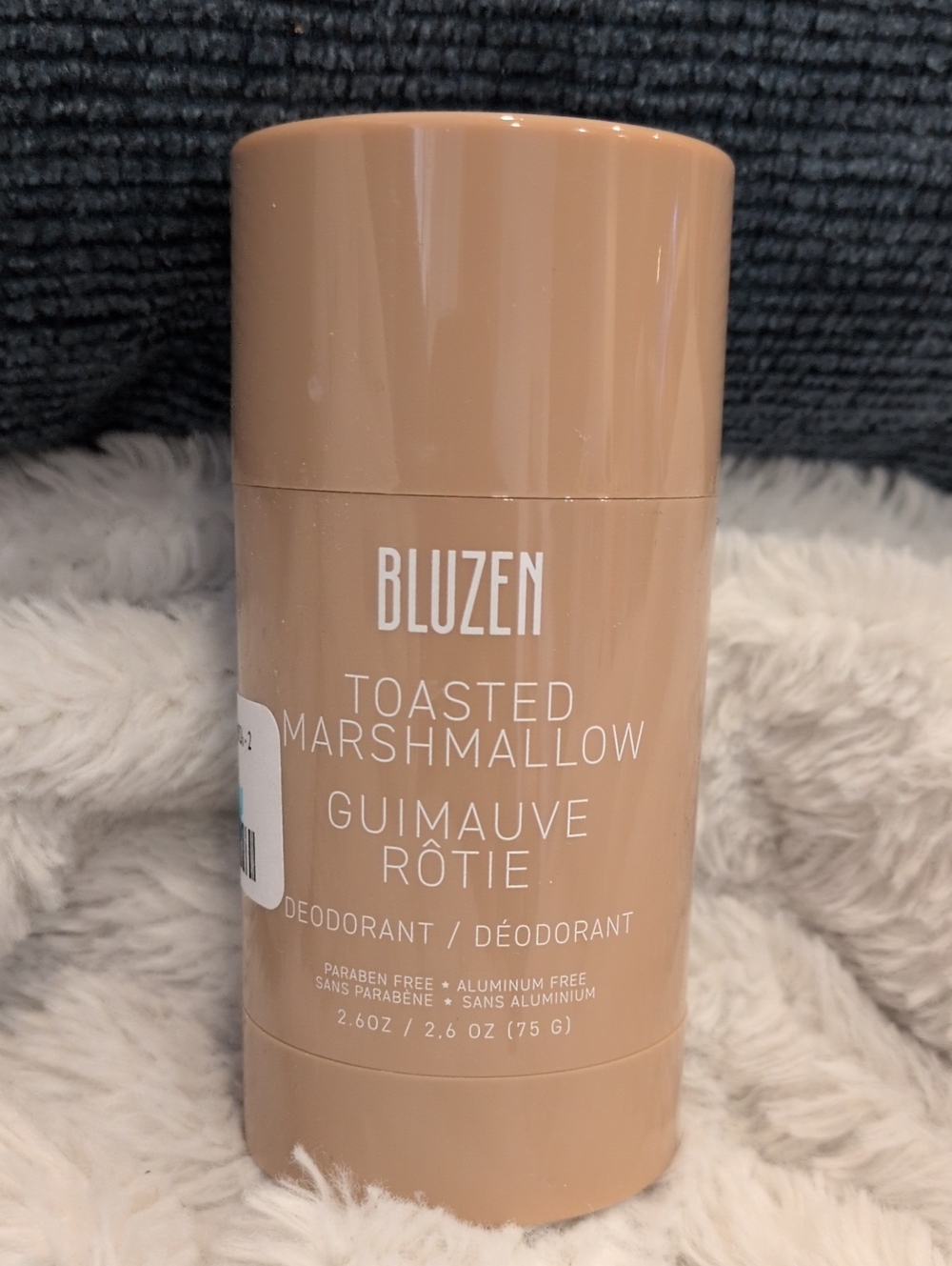 Bluzen Toasted Marshmallow Deodorant Stick